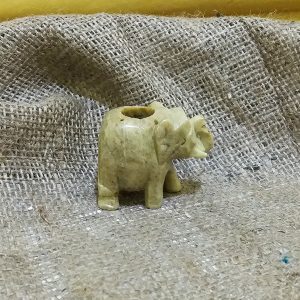 Подставка под благовония Слон камень 6х5см