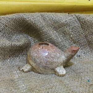 Подставка под благовония Черепаха из камня 9х4см