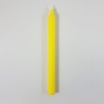 Свічка стеаринова жовта h 240х20мм