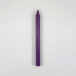 Свічка стеаринова фіолетова h 240х20мм